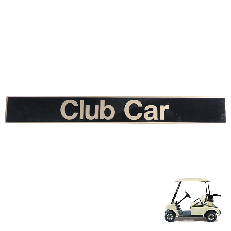 Golf Equipment Logo - Logo Dekal Emblem Depan Club Car