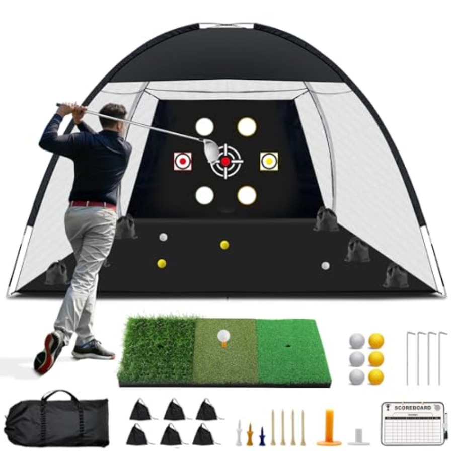 Practice Net Hitting - Jaring Golf, Jaring Latihan Memukul Golf