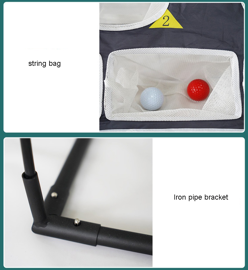 Practice Net Hitting - Jaring Latihan Golf Chipping Multi-target untuk
