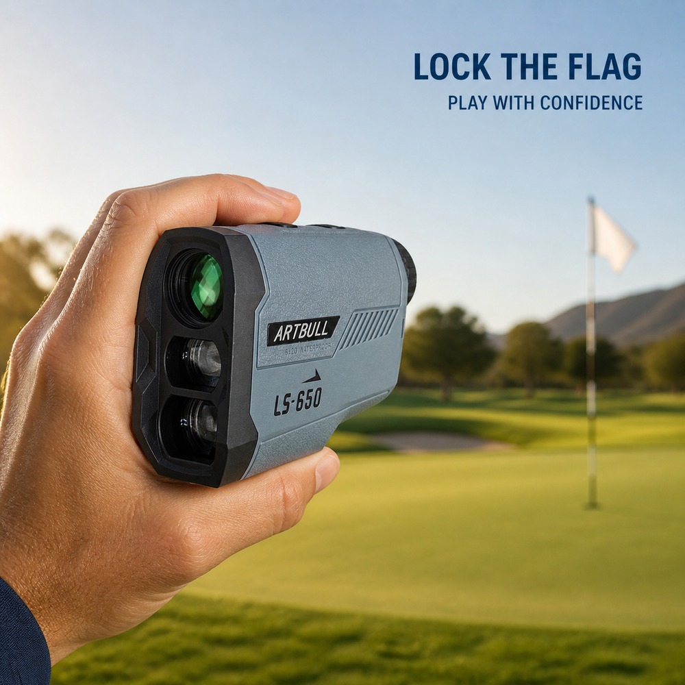 Pengukur Jarak Golf 650m 6X20  - Rangefinder Laser Golf ulasan dan harga