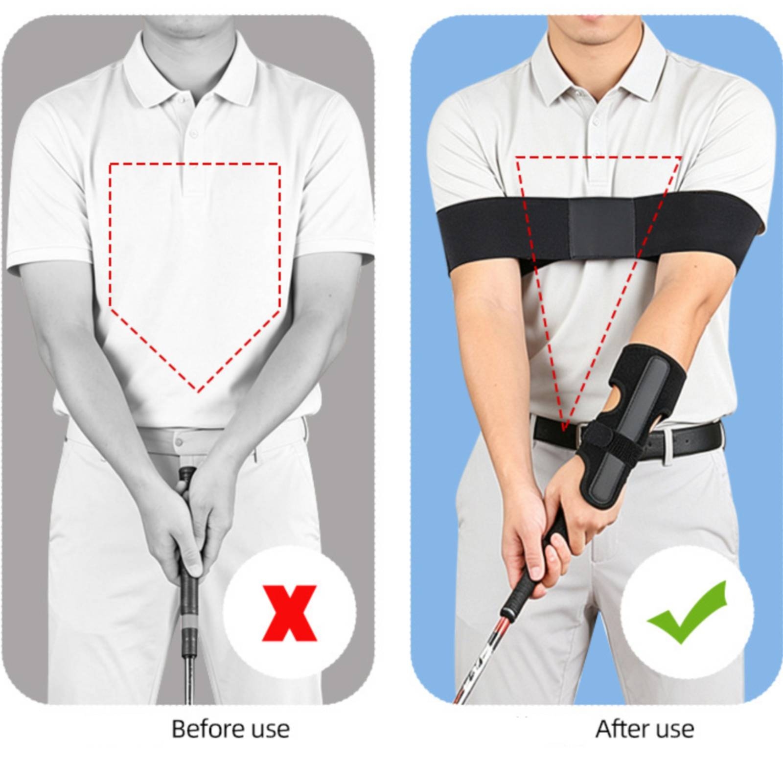 Tali Penyangga Pergelangan Tan - Training Aid Swing ulasan dan harga