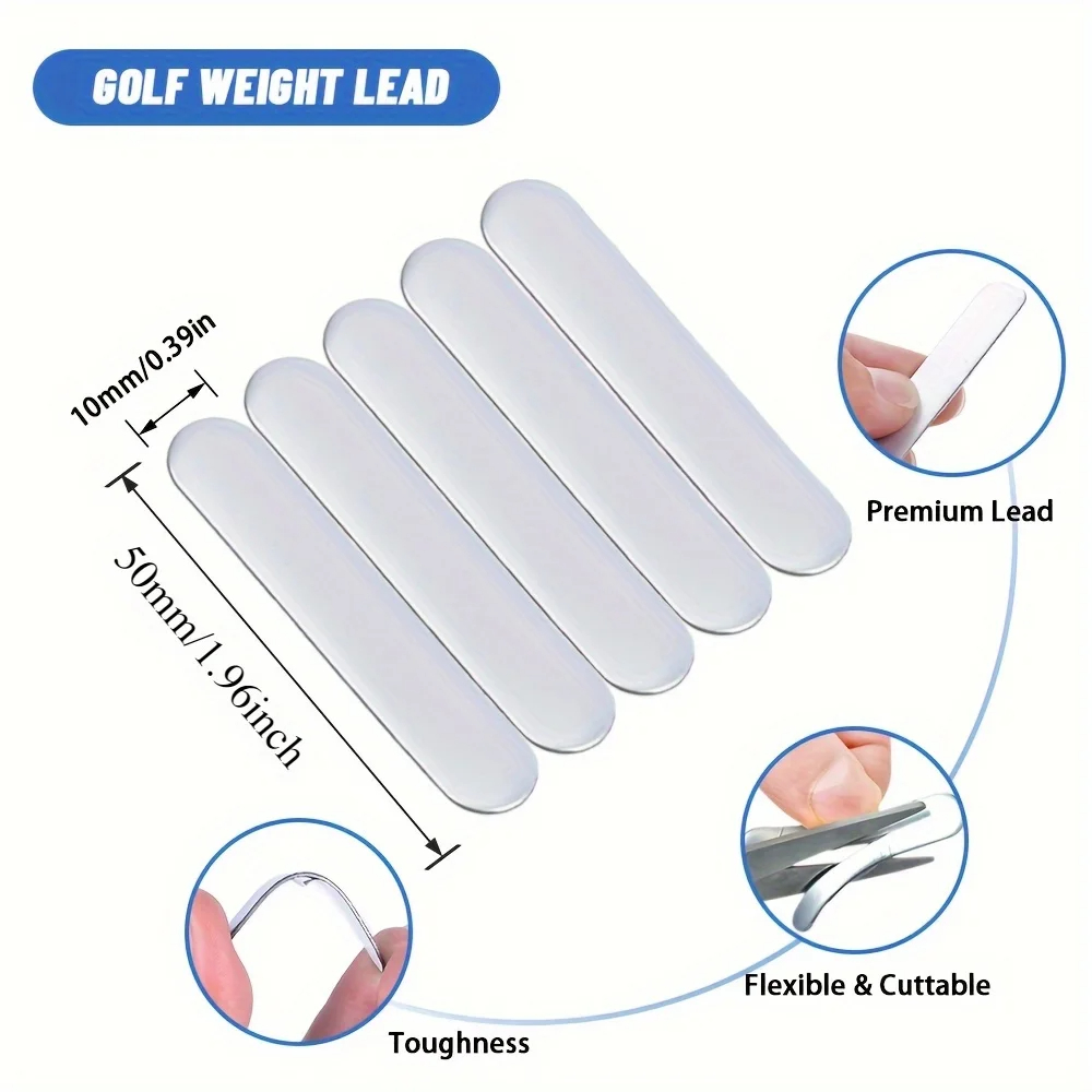 5 Buah Strip Pita Timah Berbob - Golf Equipment Store ulasan dan harga