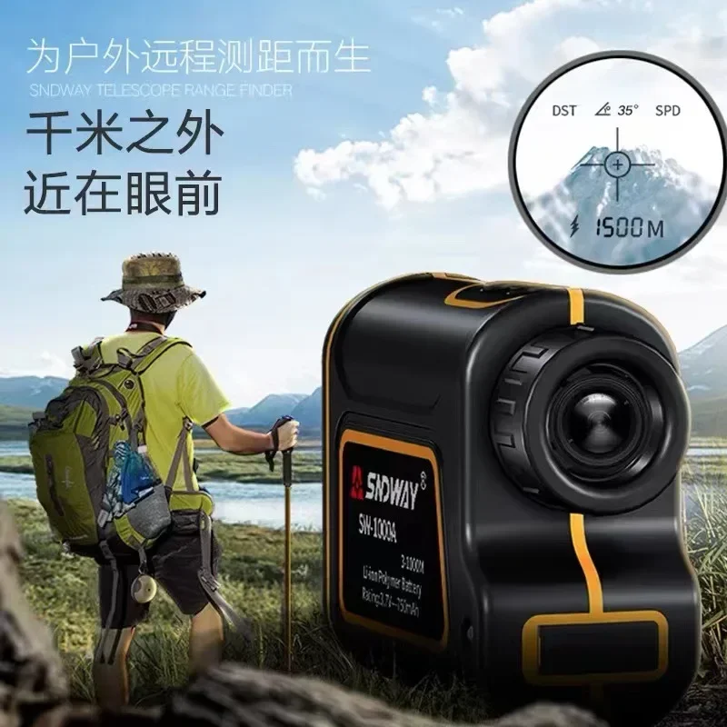 Teleskop Pengukur Jarak SNDWAY - Rangefinder Laser Golf ulasan dan harga