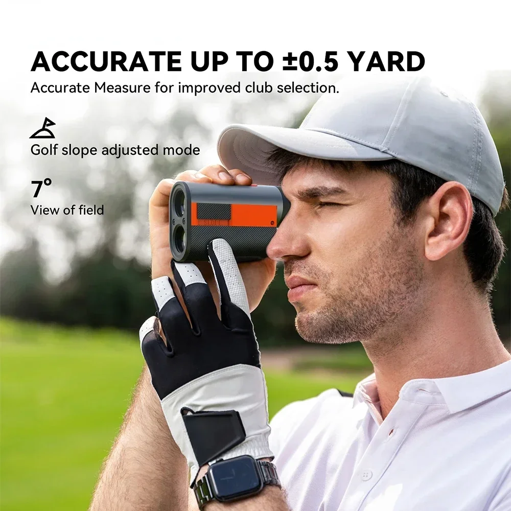 GPF12 Mileseey 600M Pengukur J - Rangefinder Laser Golf ulasan dan harga