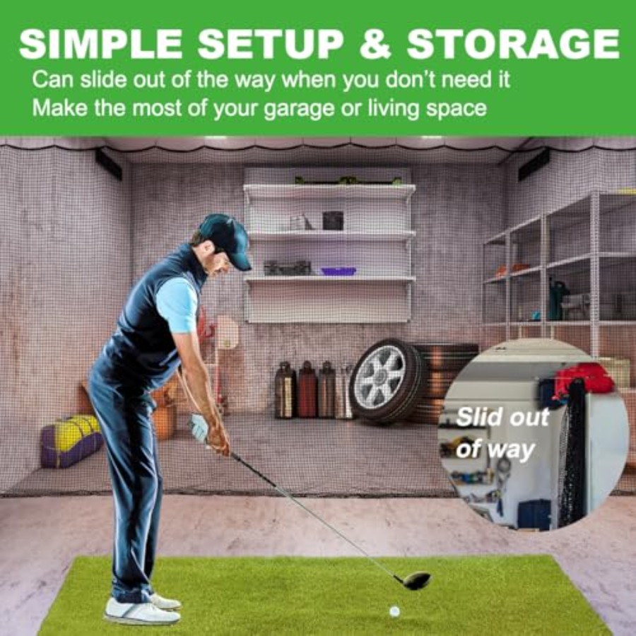 Jaring Latihan Golf, // Perlen - Practice Net Hitting ulasan dan harga