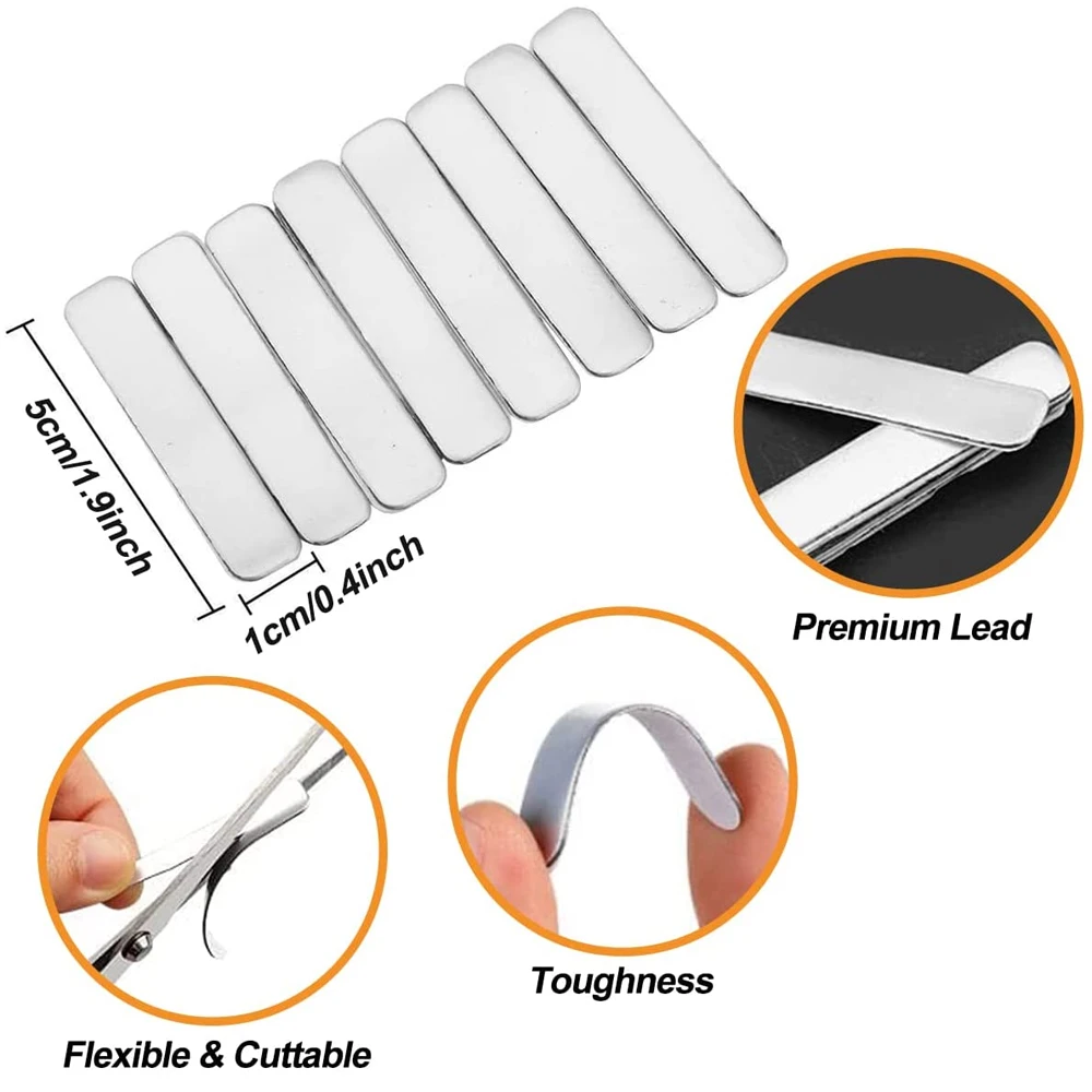 10 buah pita perekat timah tim - Golf Equipment Store ulasan dan harga
